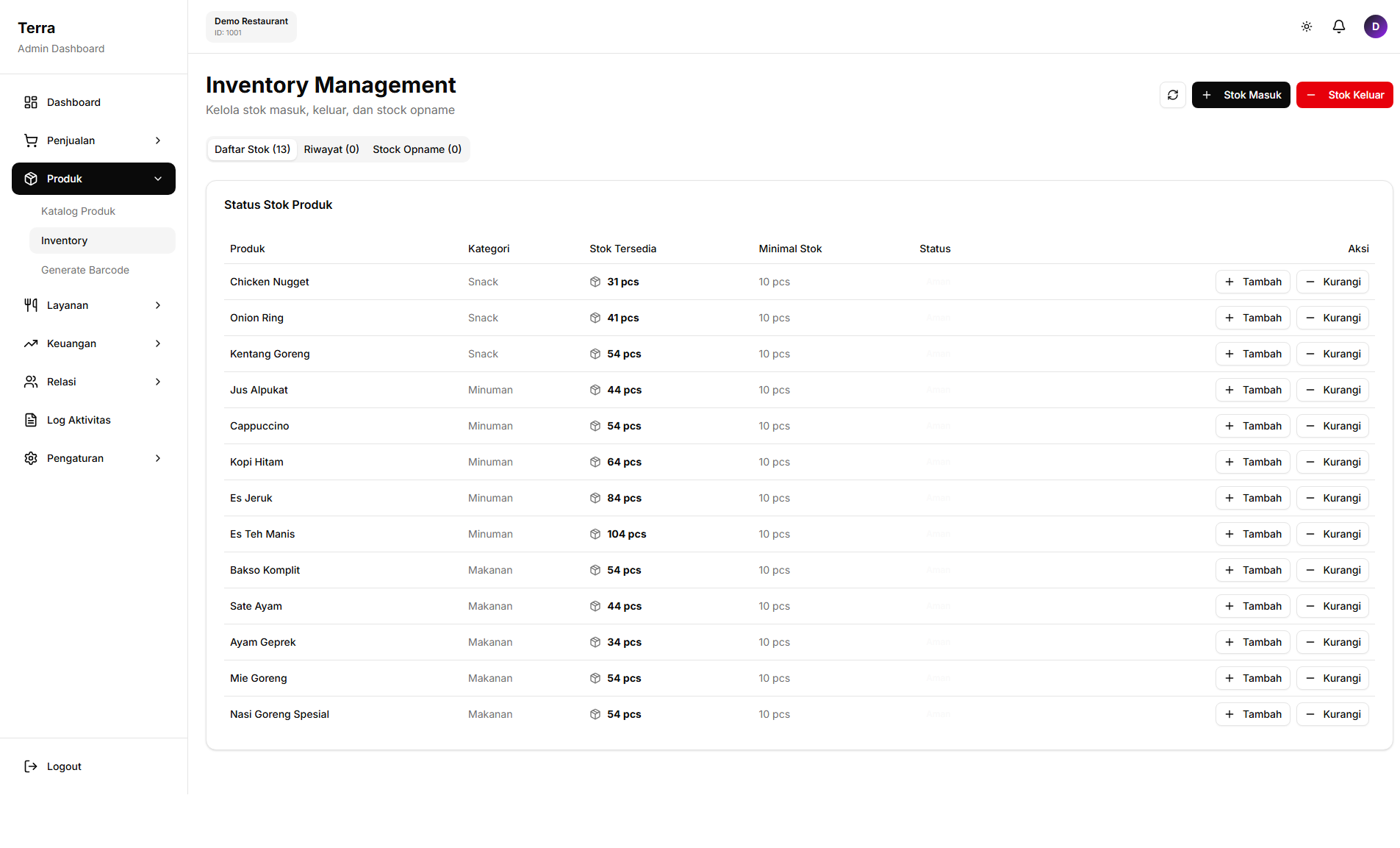 Inventory Management